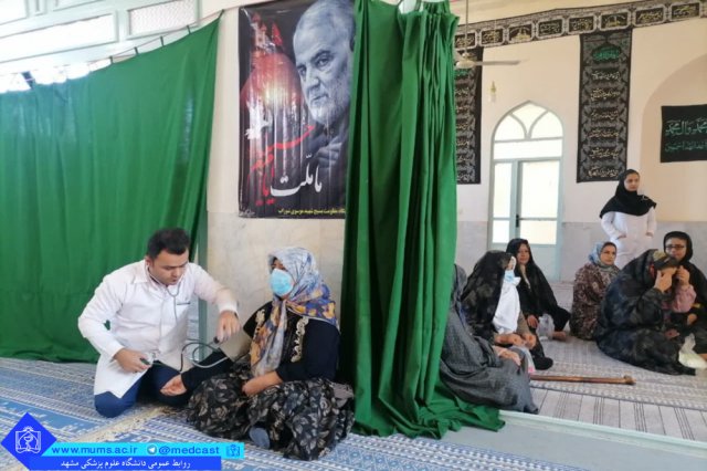 اردوی جهادی کانون بسیج جامعه پزشکی شهرستان خلیل آباد 